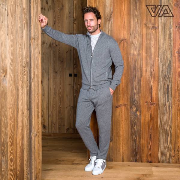 Ensemble jogging homme gris souris
