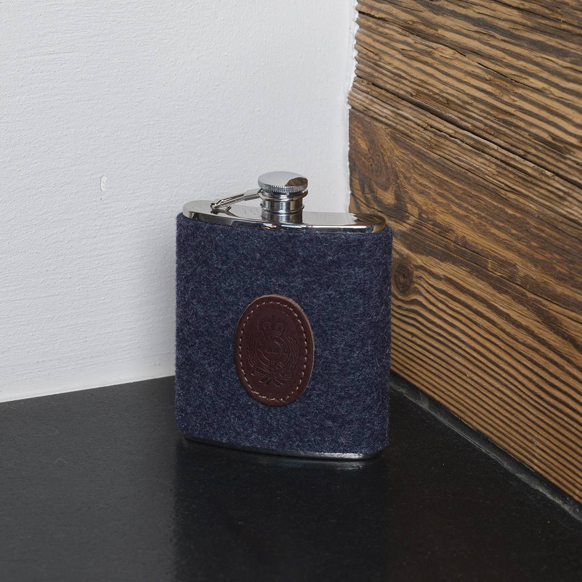 Fiole en feutre AAllard denim