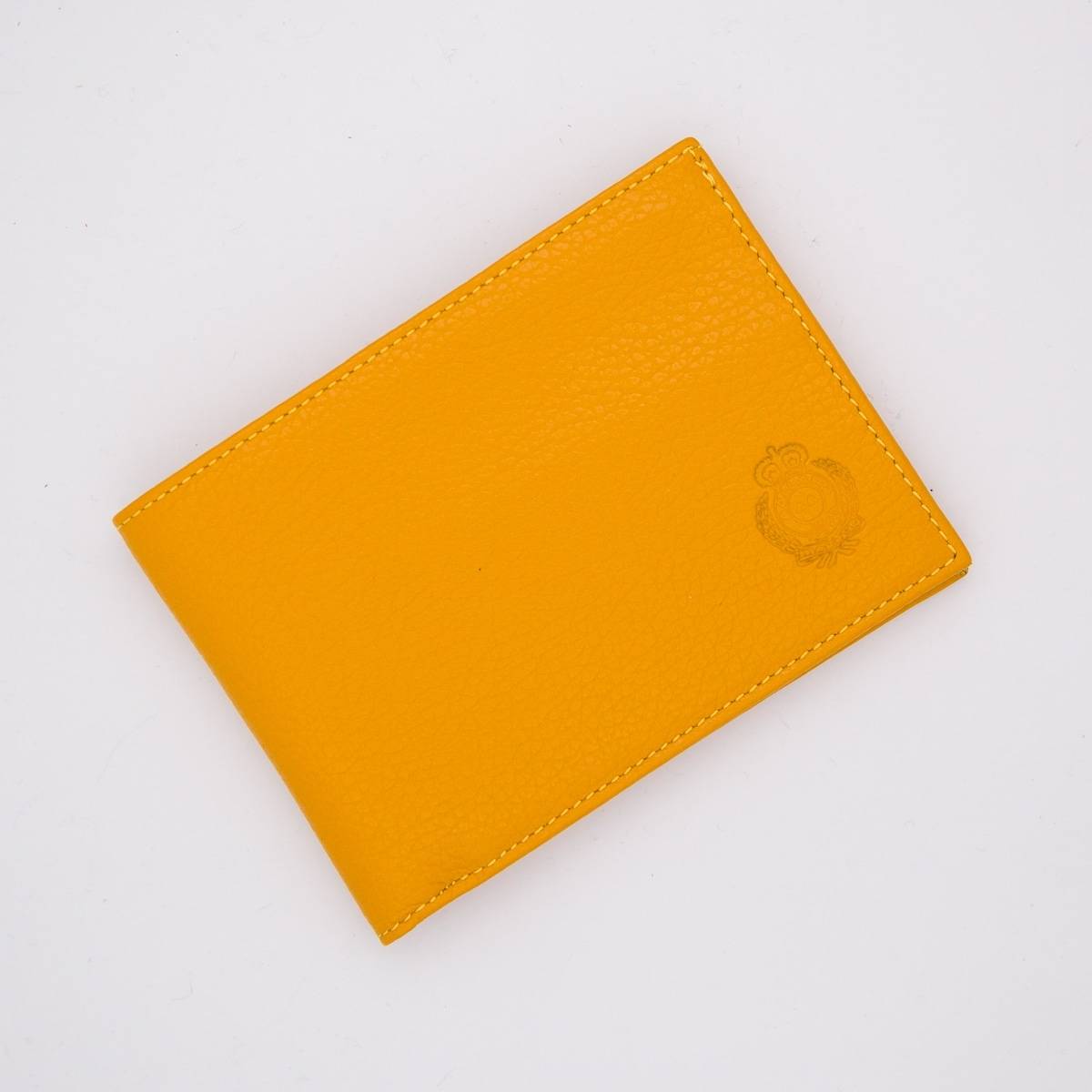 Porte-billets en cuir tournesol tournesol