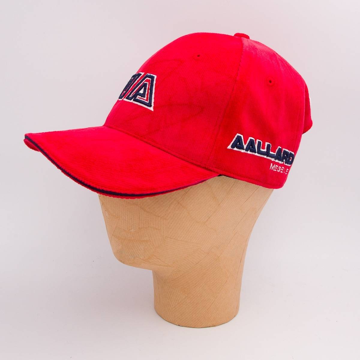 Casquette velours le Megève Lifestyle rouge marine marine
