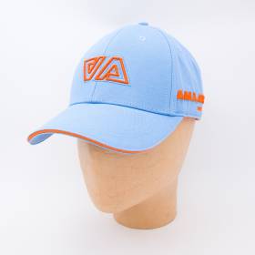 Casquette en coton AAllard Megève ciel orange
