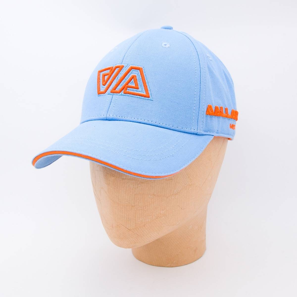 Casquette en coton AAllard Megève ciel orange