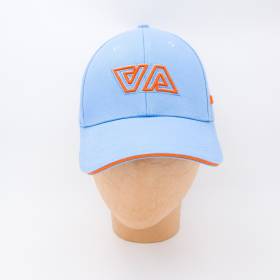 Casquette en coton AAllard Megève ciel orange