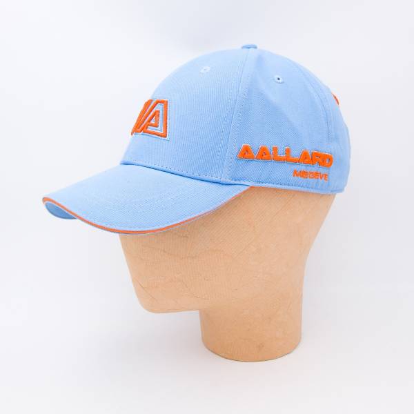 Casquette en coton AAllard Megève ciel orange