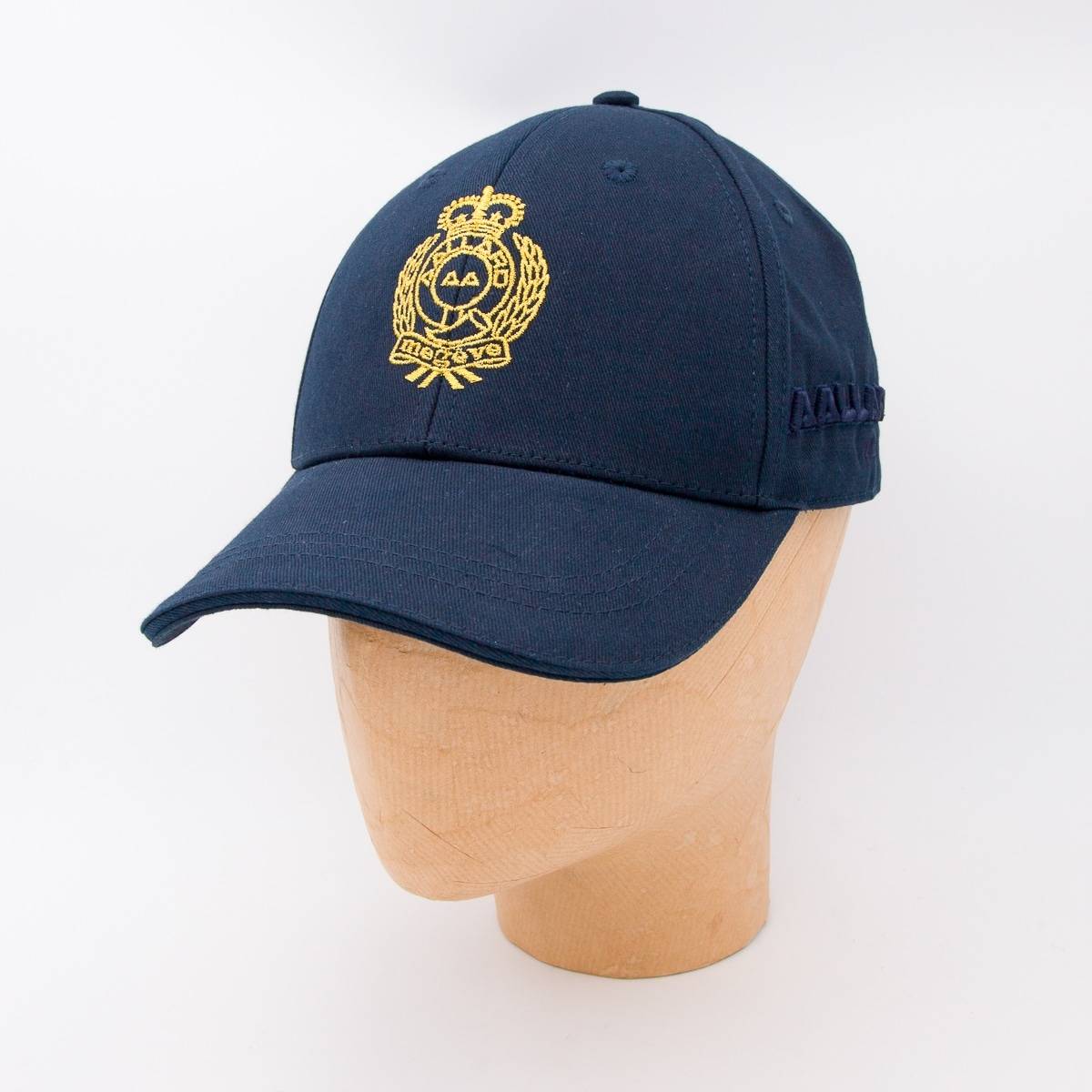 Casquette écusson AAllard en coton marine marine or