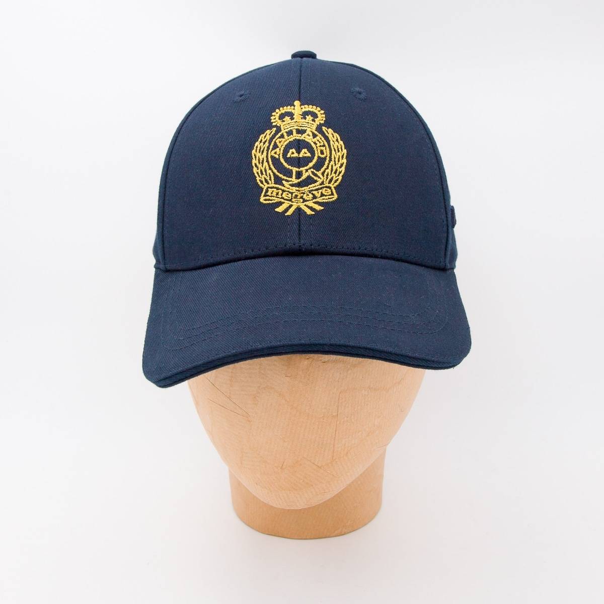 Casquette écusson AAllard en coton marine marine or