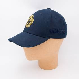 Casquette écusson AAllard en coton marine marine or