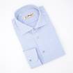 Chemise à rayures performance jeans blanc