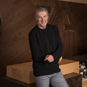 Pull extrasoft en cashmere noir