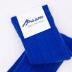 Chaussettes hautes homme en cachemire outremer