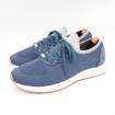 Baskets stretch à lacets bouclés jeans marbre