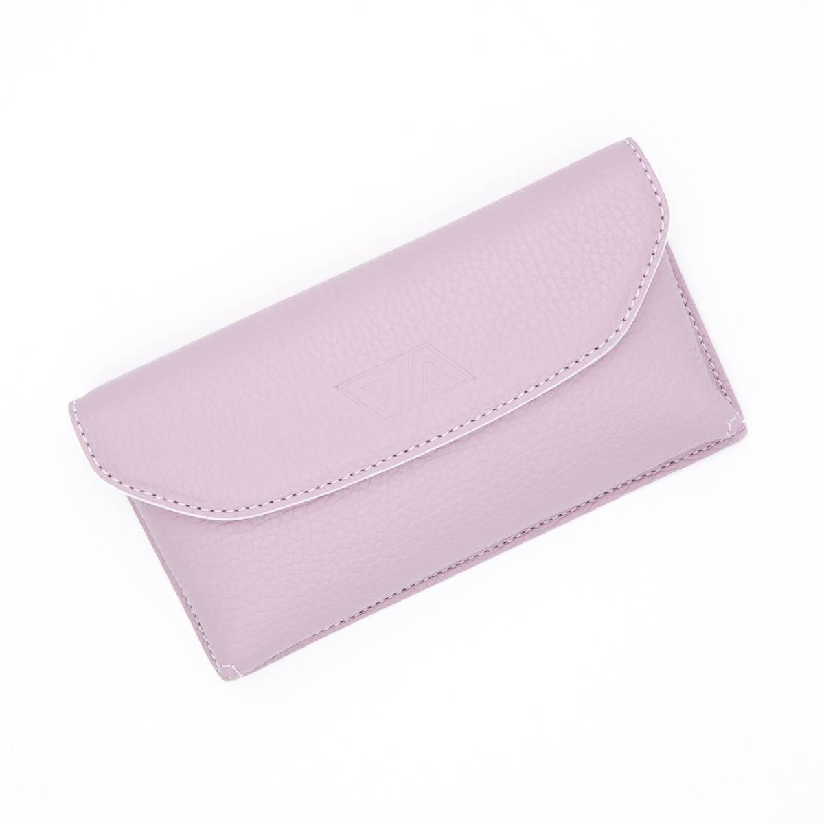 Pochette de téléphone avec chainette glycine blanc .
