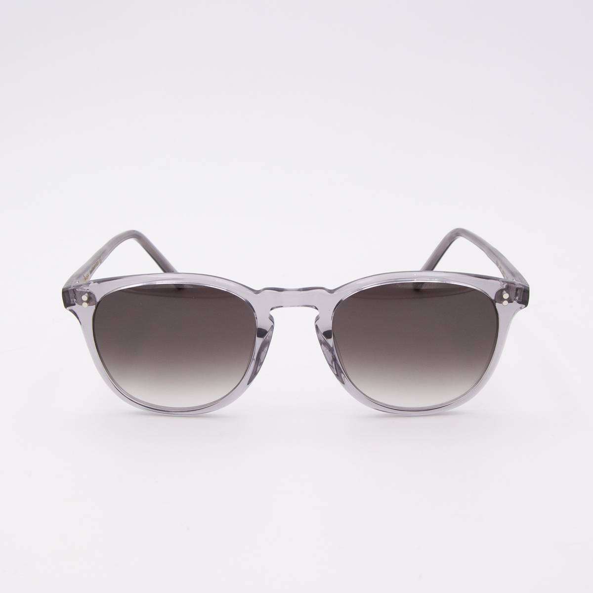 Lunettes de soleil à monture fine AA silver silver silver