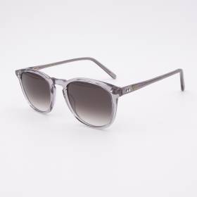 Lunettes de soleil à monture fine AA silver silver silver