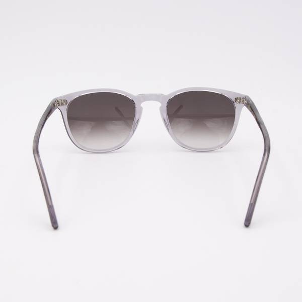 Lunettes de soleil à monture fine AA silver silver silver
