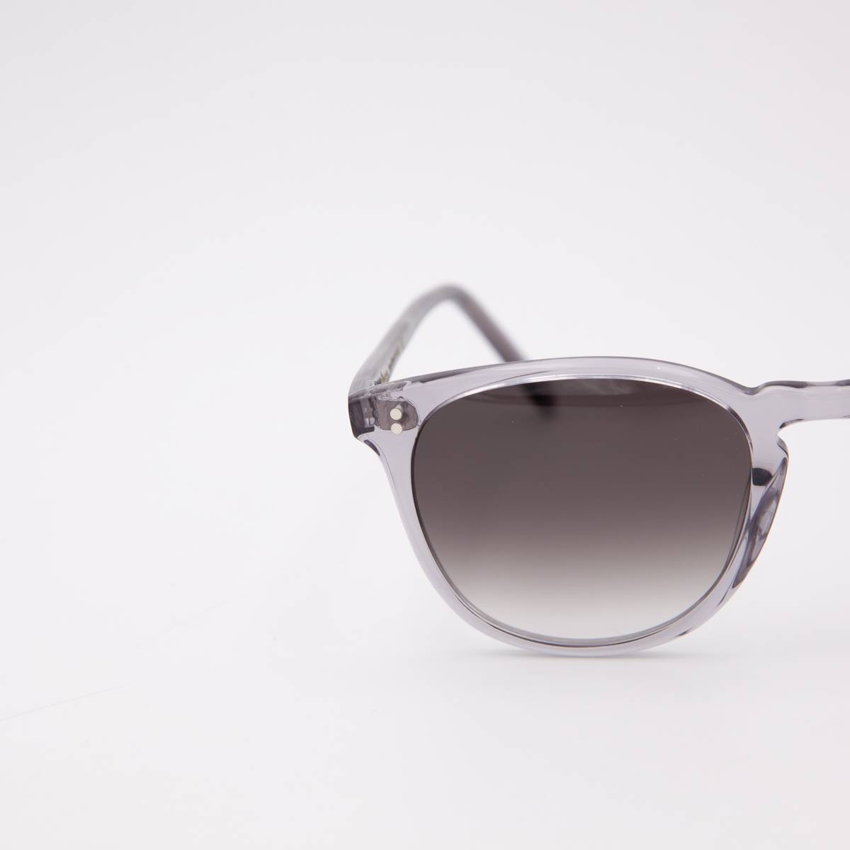 Lunettes de soleil à monture fine AA silver silver silver
