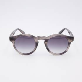 Lunettes de soleil rondes AA silver silver silver