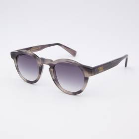 Lunettes de soleil rondes AA silver silver silver