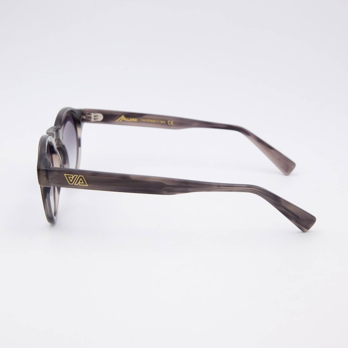 Lunettes de soleil rondes AA silver silver silver