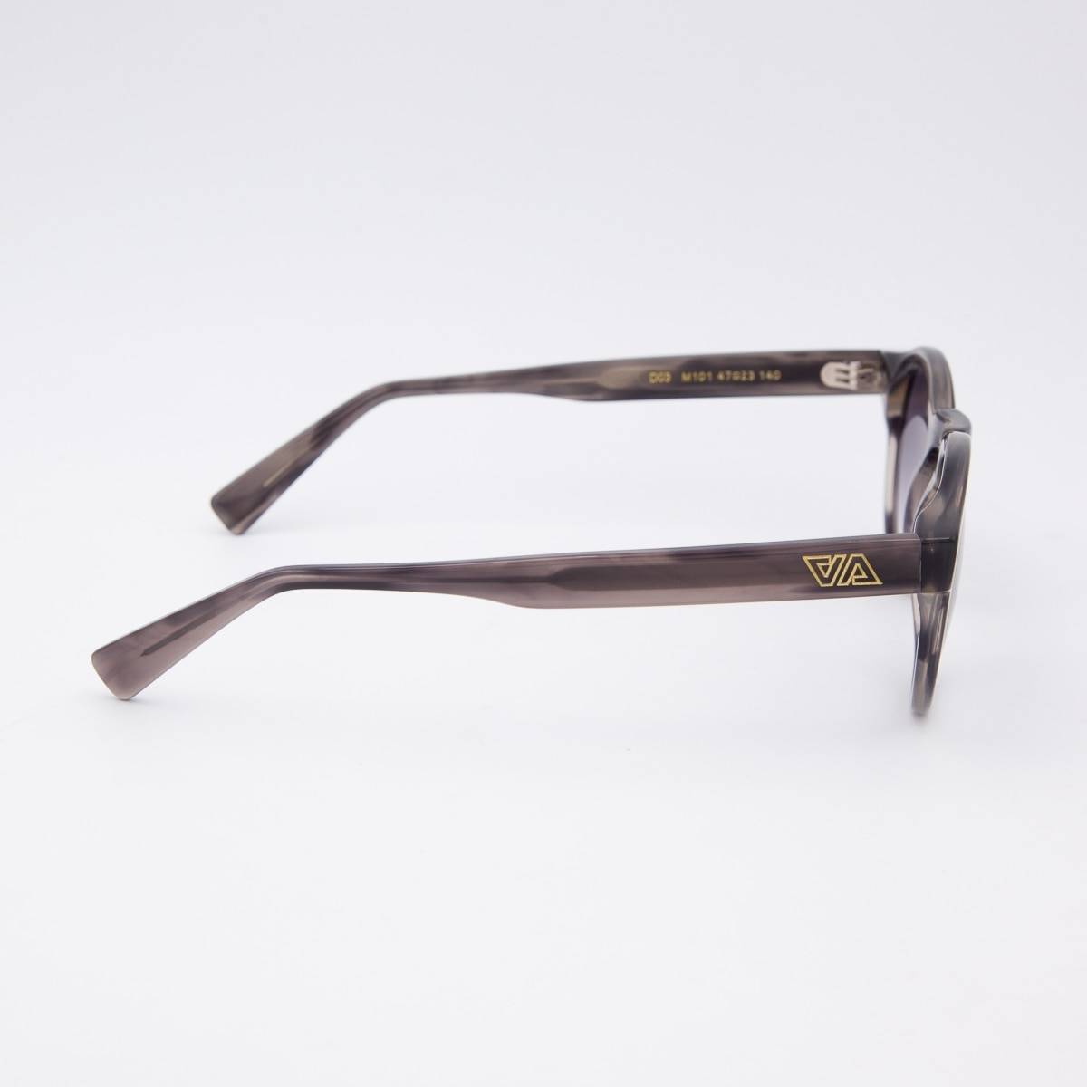 Lunettes de soleil rondes AA silver silver silver
