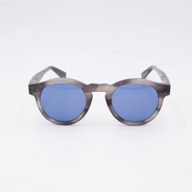 Lunettes de soleil rondes AA silver silver azur