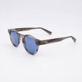 Lunettes de soleil rondes AA silver silver azur