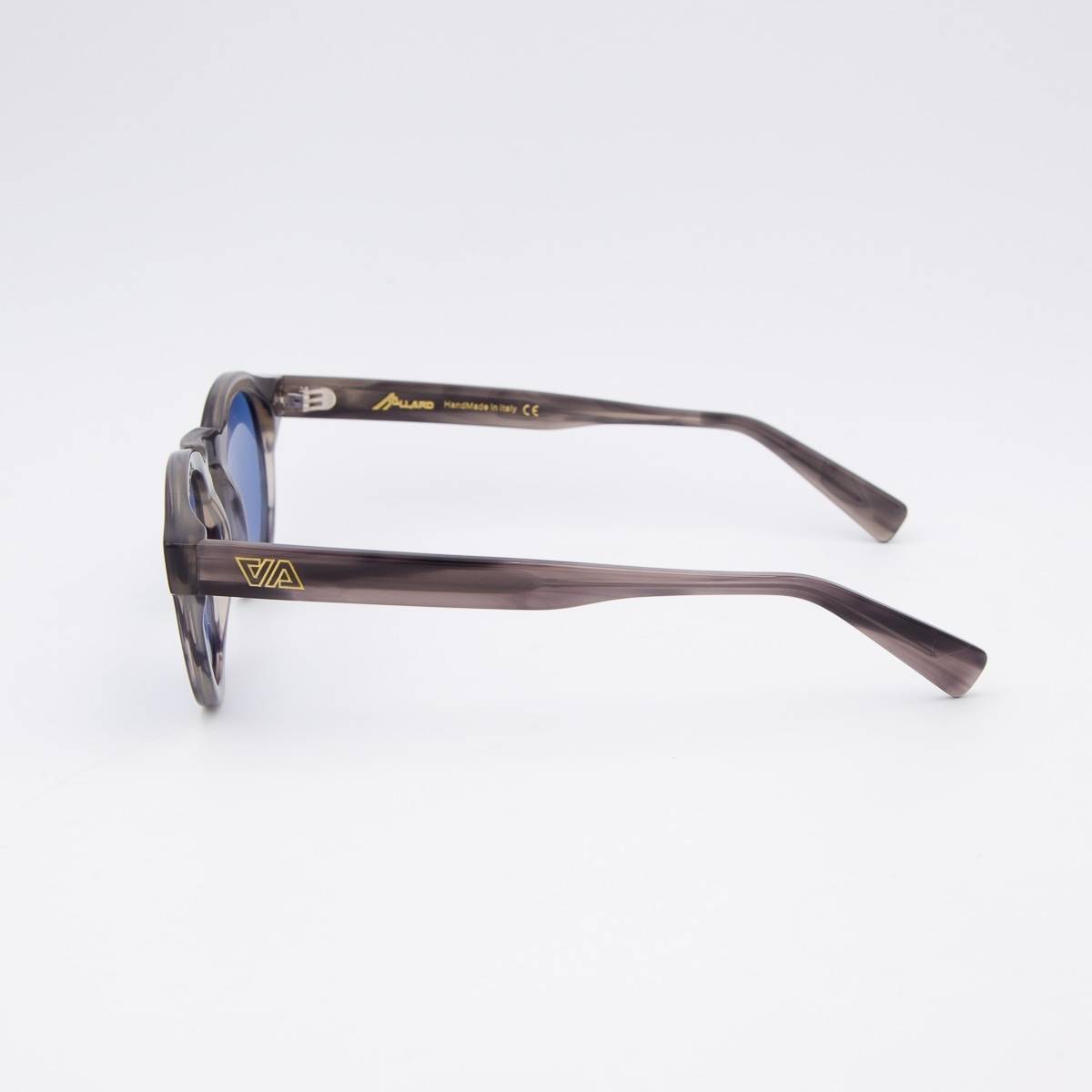 Lunettes de soleil rondes AA silver silver azur