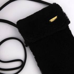Housse de télephone en mouton nero