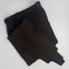 Fuseau ville gabardine dark brown