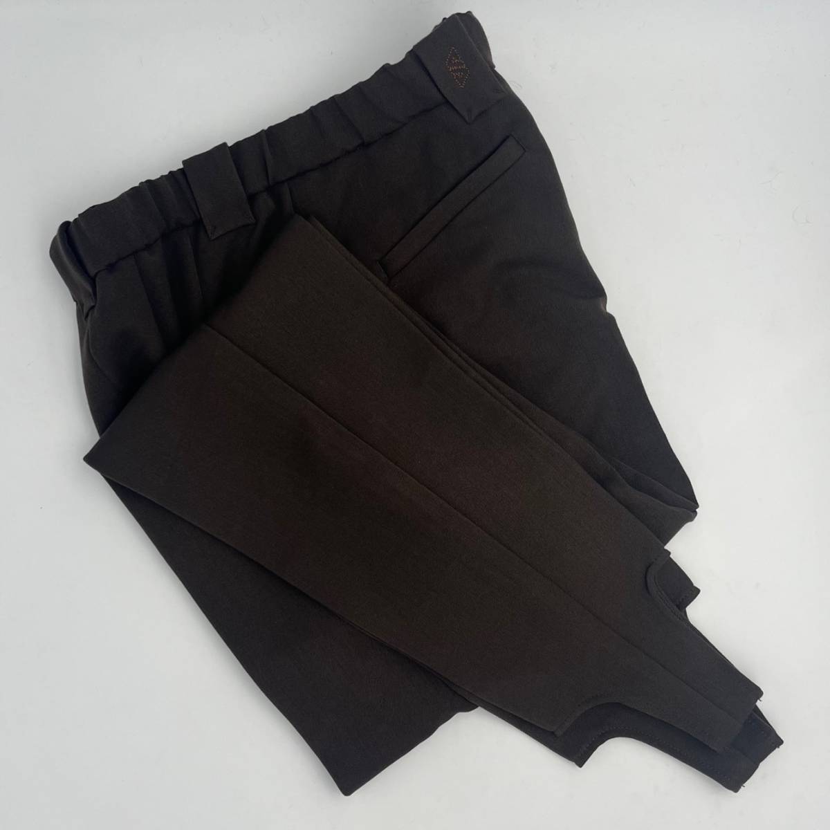 Fuseau ville gabardine dark brown