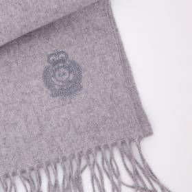 Echarpe en cashmere luxe 35x170cm light grey