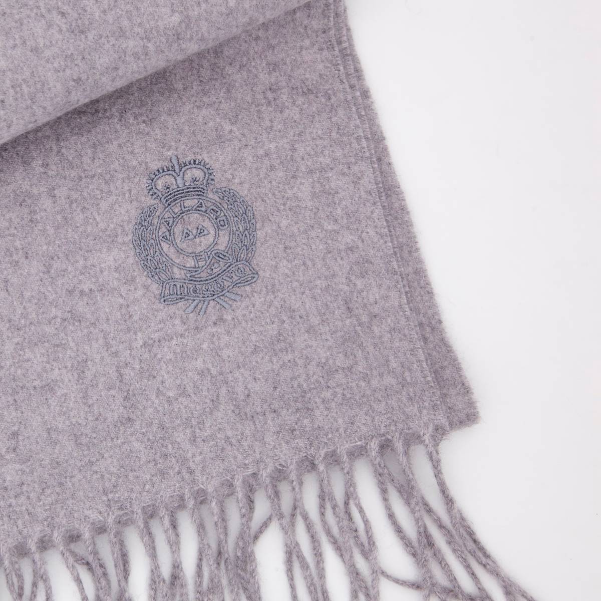 Echarpe en cashmere luxe 35x170cm light grey