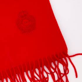 Echarpe en cashmere luxe 35x170cm rouge