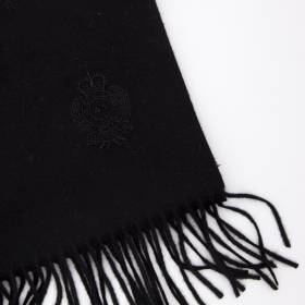 Echarpe en cashmere luxe 35x170cm noir
