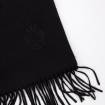 Echarpe en cashmere luxe 35x170cm noir