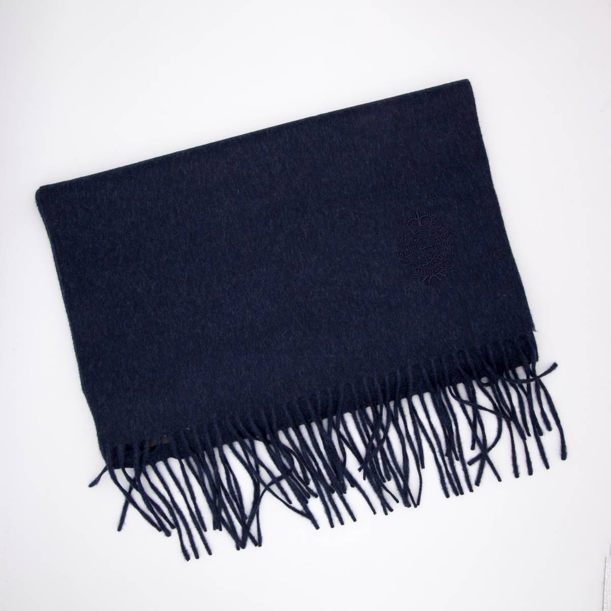 Echarpe en cashmere luxe 35x170cm marine