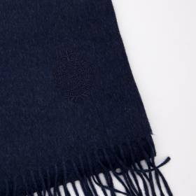 Echarpe en cashmere luxe 35x170cm marine
