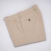 Pantalon coton à poches américaines beige