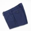 Pantalon coton à poches américaines navy