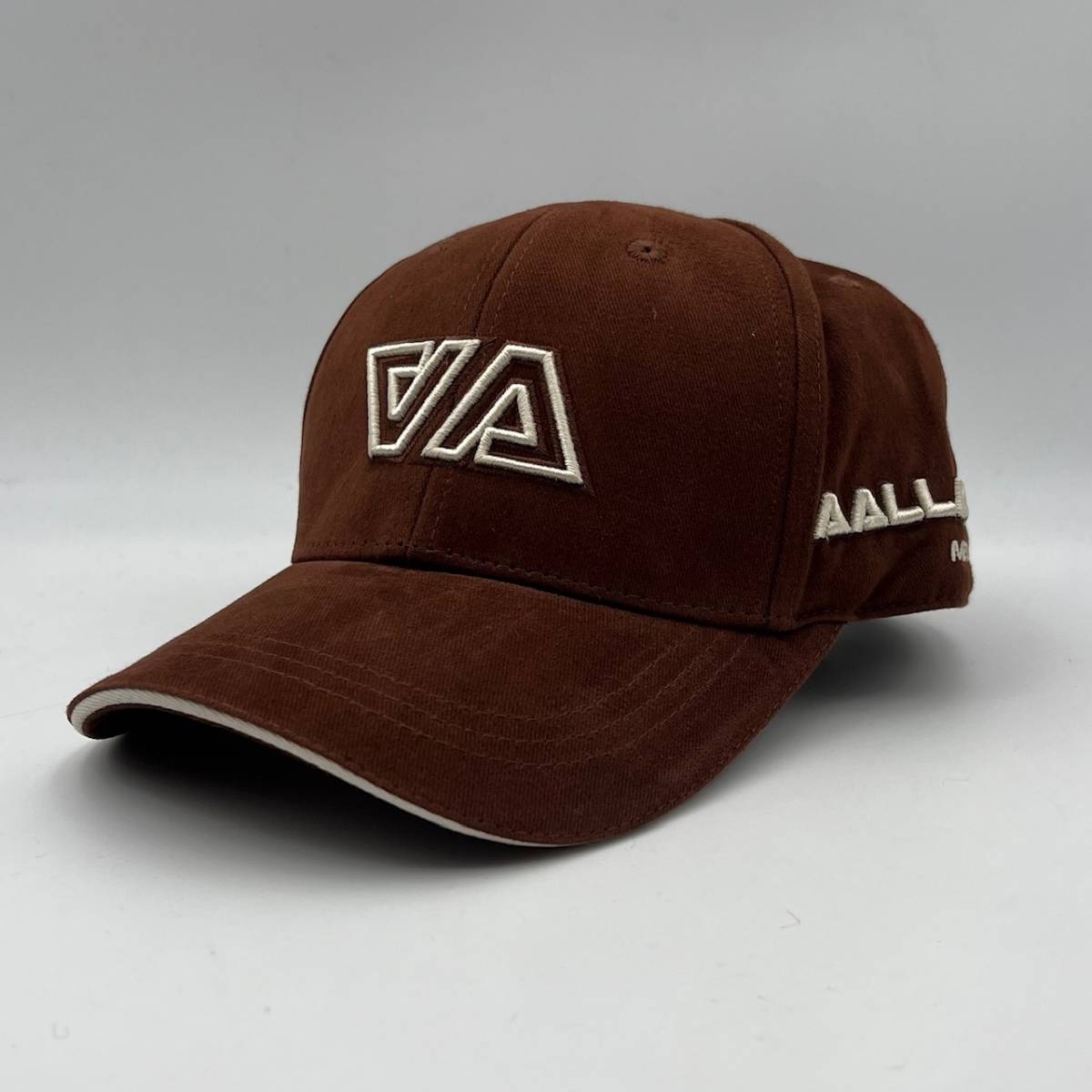 Casquette en coton AAllard Megève ebony beige