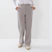 Pantalon large gris argent