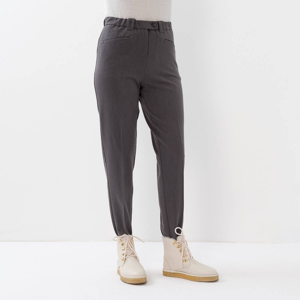 Fuseau ville gabardine anthracite