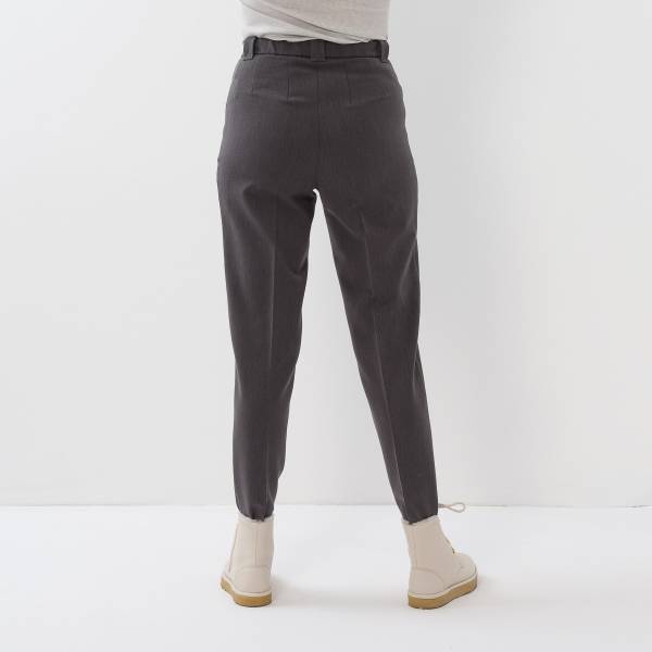 Fuseau ville gabardine anthracite
