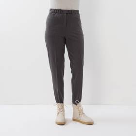 Fuseau ville gabardine anthracite