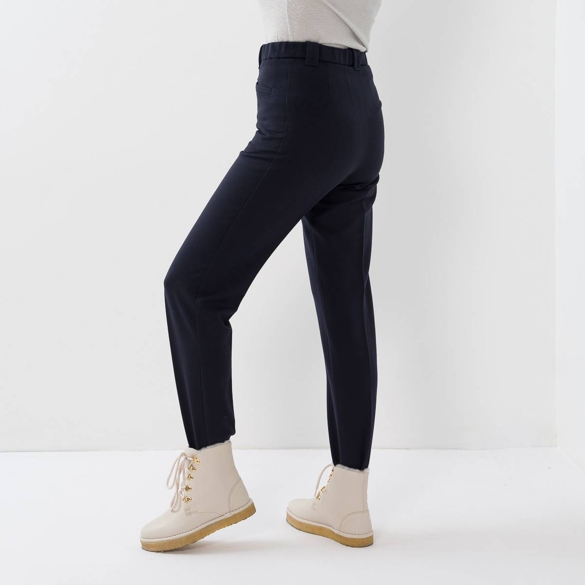 Fuseau ville gabardine dark blue