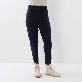 Fuseau ville gabardine dark blue