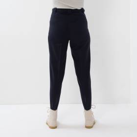 Fuseau ville gabardine dark blue