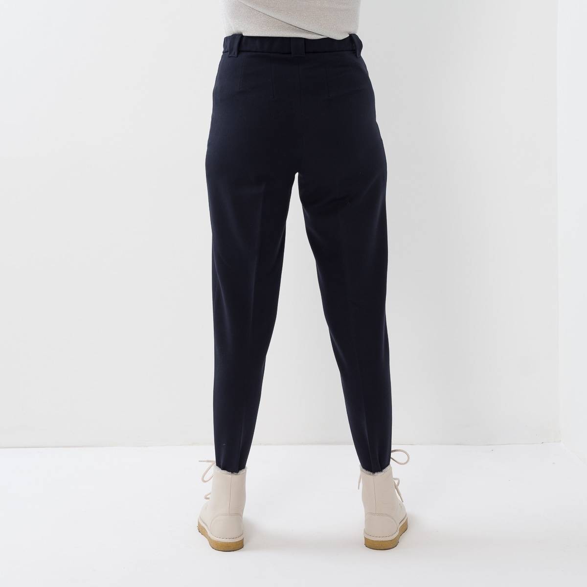 Fuseau ville gabardine dark blue