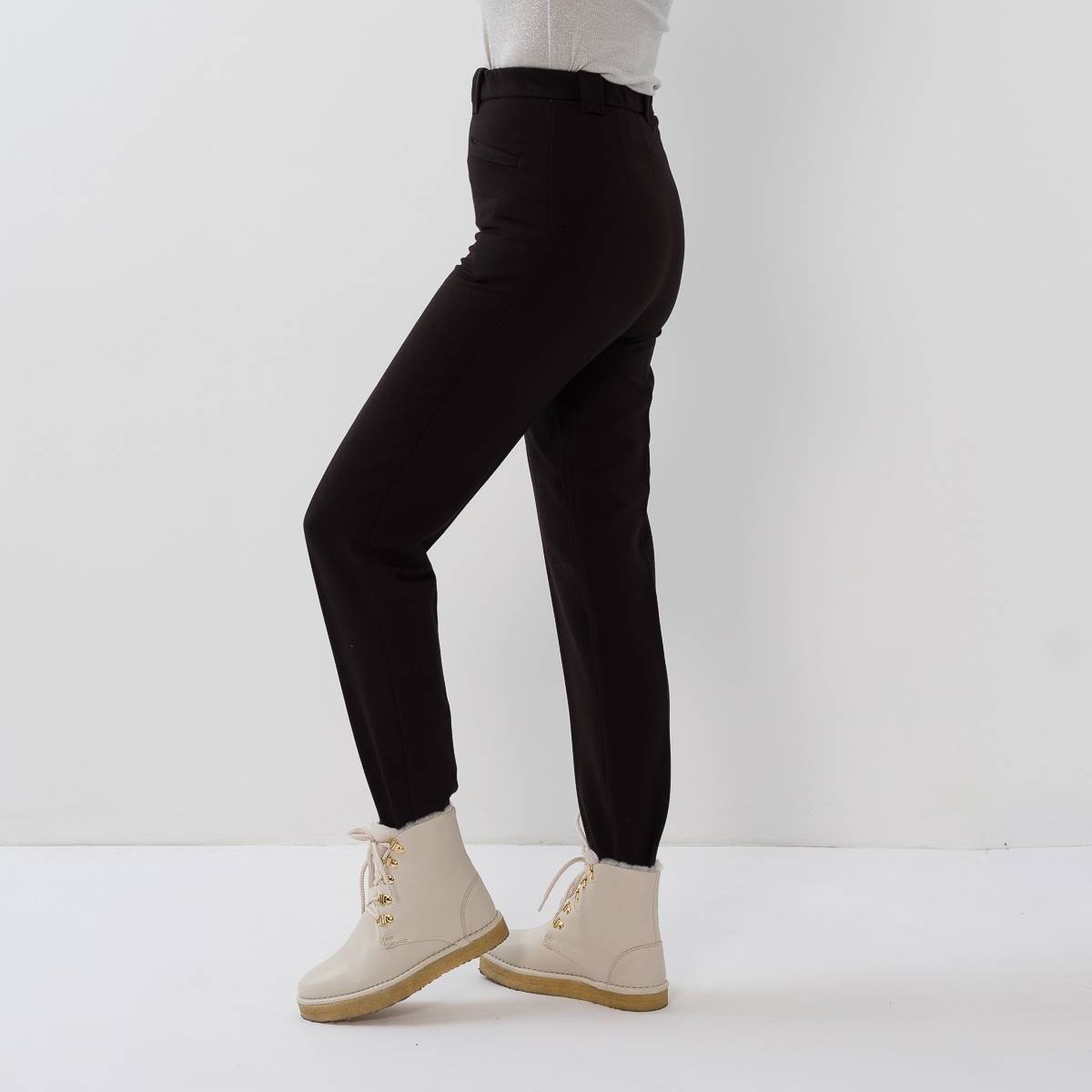 Fuseau ville gabardine noir