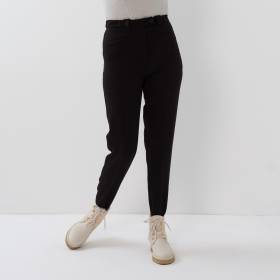 Fuseau ville gabardine noir